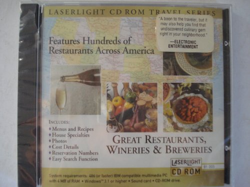 Preisvergleich Produktbild Great Restaurants Wineries & B