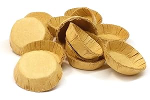 WERTH-METALL 50mm Pappdeckel, Stopfen, Treibspiegel, Sabot, Kappen aus Pappe, Hebespiegel, Stöpsel, Pappkümpel (100)