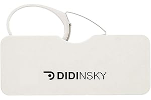 DIDINSKY Gafas de lectura sin patillas graduadas para hombre y mujer transparentes. Gafas de presbicia para hombre y mujer retro o vintage para vista cansada. 4 colores y 5 graduaciones – ORSAY