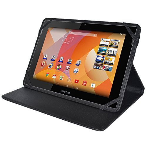 iProtect Kunstleder Tasche für MEDION LIFETAB Schutz Hülle Case mit Stylus PEN für S7852 MD98625 7,85 Zoll schwarz - 3