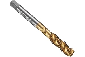 QUARKZMAN Gängtapp set 5/16-18 BSW H2 maskingängborr, titanbelagd skruvtapet reparationsverktyg, M2 höghastighetsstål (HSS654