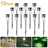 solar gartenleuchte ❤【Neuheit Dekorative Lichter】Das Nasharia Solarlicht ist so stilvoll wie effektiv. Das Solarlicht bietet eine dringend benötigte Beleuchtung, machen eine hübsche Sternform, außerdem sehen sie sehr schick aus. Es ist eine große dekorative Note für Gärten, Hinterhöfe, Auffahrten, Wege und sogar Camping. Positionieren Sie sie auf Ihrem Weg für ultimative Schönheit UND Sicherheit! Sie werden das Lieblingsgeschenk sein, das Ihnen jahrelang Spaß und Genuss im Freien bietet!