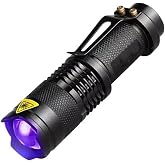 UV-102 Ultraviyole Mor Işık Fener, 365 Nm Uv El Feneri, Tırnak Oje Kurutucu, Değerli Taş Tespiti