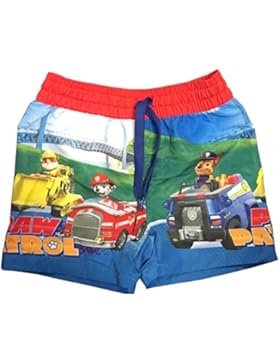 Paw Patrol Jungen Schwimm Shorts Kinder Bademode Trunks - Mehrfarbig, 2-3 Years
