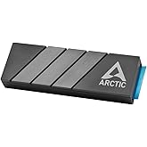 ARCTIC M2 Pro - M.2 2280 SSD i&ccedil;in Isı Emici Soğutucu, ARCTIC TP-3 termal pedlerle, PC ve PS5 ile uyumlu, &ccedil;ift ve tek taraflı 