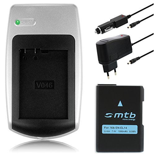 Chargeur   Batterie EN-EL14 pour Nikon D3100  D3200  D5100  D5200