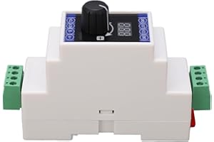 PLPLAAOO Current Signal Generator, 4-20mA Signal Generator,Digital Display 4‑20mA DC 24V Signal Generator,Current Voltage Analog Simulator,Analog Simulator Rail Installation