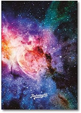 Imborrable – Cassiopeia space design graph paper Notebook, 144 Pages, A5, 14.8 x 21 cm