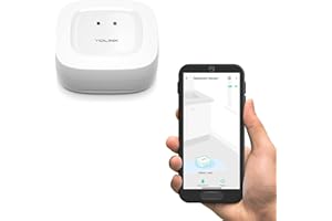 Water Leak Detector, YoLink 1/4 Mile World's Longest Range Wireless Smart Water Leak Sensor, Hub Required