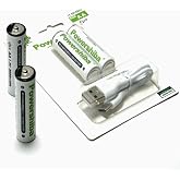 Şarj edilebilir Pil Type-C Şarjlı Li-Ion Lityum Kalem Pil 2800mAh/1.5V/AA Şarjlı pil