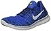 Produktbild NIKE Men's Free RN Flyknit 2017 Running Shoes (7, Grey/Navy Blue-M) (7, Blue)