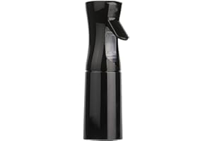 Eupneicu Spruzzino Nebulizzatore [ 200 Ml ], Flaconi Spray, Grilletto Spruzzatore Riutilizzabile Per Trucco, Cura Della Pelle, Pulizia Quotidiana, Ecc [ Nero ]