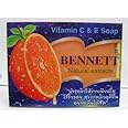 Bennet Vitamin C & E Soap Natural Extract 130 G. Thailand Product