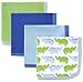 Luvable Friends Baby 4 Pack Washcloths