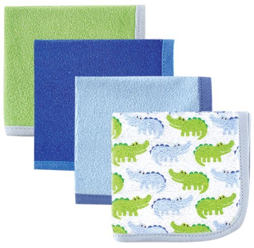 Luvable Friends Baby 4 Pack Washcloths