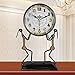 Produktbild MoMo Tischuhr Europäischen Antique Mute Schmiedeeisen Uhr Wohnzimmer Kreative Mode Persönlichkeit Uhr Art Deco Vintage Quarzuhr