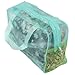 Hengsong--5 Colours transparent PVC waterproof make-up bag/ Travel bag (22*14*9cm) (Green)