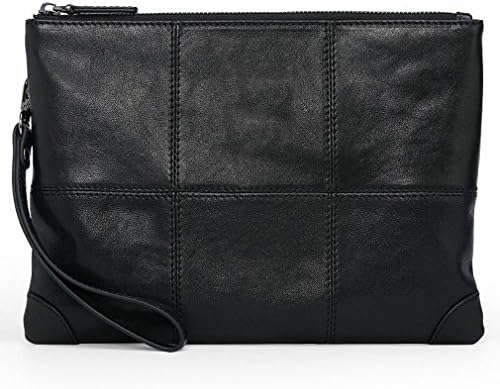 A wallet Fashion Classic Men'S Hand Bag Large Capacity Leisure Business Package Office Bag Package,Black