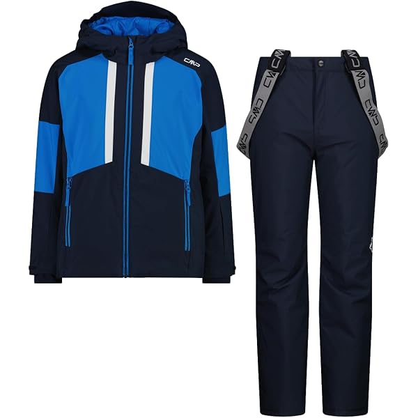 Peak Mountain Pantaloni da Sci per Bambini Ecashell10-16ks