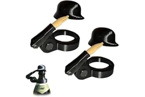 SZXLSP Soldat Salute Bier Flasche Helm Flaschenhelm Soldat Kronkorken Bierhelm Toppers Wiederverwendbar & Staubdicht Dekoratives Design Grün Für Party Bar Veteranen Enthusiasten (2PC-C)