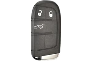 SALPIE Custodia Guscio Portachiavi Cover Per Radiocomando Chiave Auto Keyless Con Lama D'emergenza 3 BottonI Compatibile Con Fiat 500X - Jeep Compass , Renegade (LAMA SIP22)