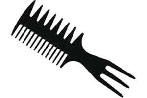KOMUNJ Męski grzebień do stylizacji włosów 3 w 1, grzebień do włosów, grzebień do włosów, grzebień do włosów, grzebień afro, narzędzie do stylizacji włosów