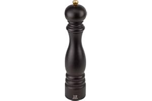 PEUGEOT - Paris 30 cm Salt Mill - Classic Grind System - Made with PEFC Certified Wood - Lifetime Guaranteed Mechanism - Made in France - Chocolate Colour