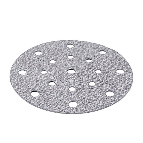 SBS Klett-Schleifscheiben ø 150mm Korn 80 Klett-Schleifblätter 50 Stück Exzenterschleifer - 5