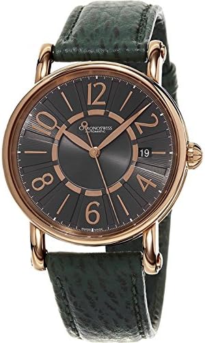 Chronoswiss Women's 38mm Green Sharkskin Band Automatic Watch CH-2821LLRCLGR2