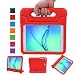 Produktbild NEWSTYLE Samsung Galaxy Tab A 9.7 Zoll EVA Stoßfeste Schutzhülle Tragbar für Kinder mit Ständer Schutzhülle Standfunktion für Samsung Galaxy Tab A 9.7 SM-T550 SM-P550 Tablet ,- Rot