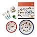 7 Piece Children's Melamine Gift Set - CONSTRUCTION