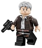 LEGO Star Wars Millennium Falcon Minifigure - Han Solo with Grey Hair (75105) by LEGO - LEGO