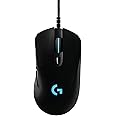Logitech G403 Prodigy Gaming Maus, 12000 DPI Sensor, USB-Anschluss, RGB-Beleuchtung, Gewichttuning, 6 Programmierbare Tasten,