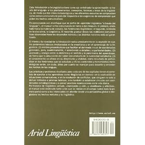 Introducción a la lingüística (Ariel Letras)