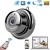 Caméra de Surveillance Intelligente sans Fil Moniteur à Distance Mobile Caméra de Vision Nocturne HD réseau WiFi