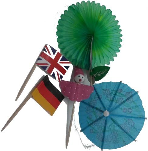 IMS Party 301401 Party Accessory Set in Assorted Designs Box of 100