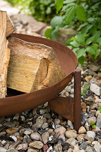 Feuerschale Rost Ø 55cm Schmiedeeisen Feuerkorb Rostig Brennkorb - 5