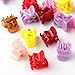 Gleader 20 Colorful Assorted Mini Small Plastic Hair Clips Claws Clamps