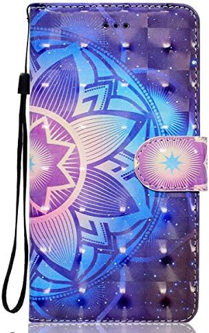 Gelusuk Samsung Galaxy J5 2016 Case,3D Vintage Pattern Ultra Slim fit PU Leather Folio Wallet Case Built-in Kickstand Card&amp;Cash Slots Magnetic Closure High Quality Shockproof&amp;Anti-Scratch Full Cover Booklet Leather Case for Samsung Galaxy J5 2016-Mandala Flowers