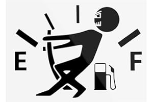 WINOMO - Adesivi divertenti per auto, per il consumo di gas