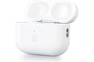 KENKO BACK Kabellose Ladecase Kompatibel mit AirPods Pro 1. & 2. Generation, Ladecase Ersatz mit USB-C Port, Nur Case