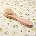 FUNLAVIE Face Brush Natural Bristle and Wood Facial Brush Complexion Cleansing Brush 5.7 Inches Long