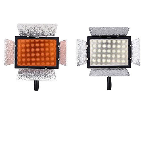 Yongnuo YN - 600L-II LED Video Light 5500K T  l  commande Sans Fil pour Canon Nikon DSLR Appareil Photo Cam  scope  WINGONEER Diffuseur