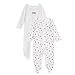 Designer Pack Of Two Babies White Spotty Sleepsuits 3-6 Months