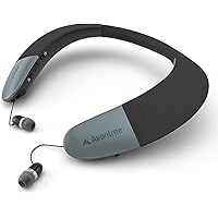 Avantree Torus Tragbarer Kabelloser Lautsprecher, Bluetooth 5.0, Low Latency, aptX HD, Persönliches Nackenband, Lautsprecher
