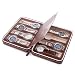 Produktbild Gytech 8 Grids Watch Schmuck Aufbewahrungsbox Travel Watch Organisieren Kunstleder Case (Brown)