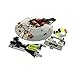 Produktbild Bausteine gebraucht 1 x Lego System Set für Modell Space UFO 6975 Alien Avenger Raumschiff alt-hell grau mit 1 Figur BA Incomplete unvollständig