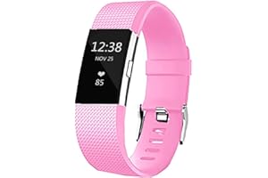 FYISWHO Correa Silicona para Fitbit Charge 2, deportiva reemplazar la correa de la Pulsera para Fitbit Charge 2 Specail Edition