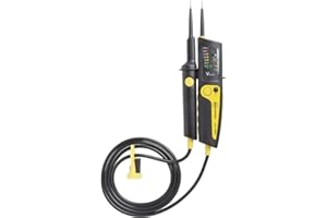 Beha-Amprobe 4312495 2100-ALPHA Spannungs-Durchgangsprüfer mit zuschaltbarer Last, Schwarz