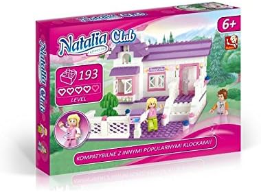 Klocki Natalia - Domek z ogrĂldkiem [KLOCKI]